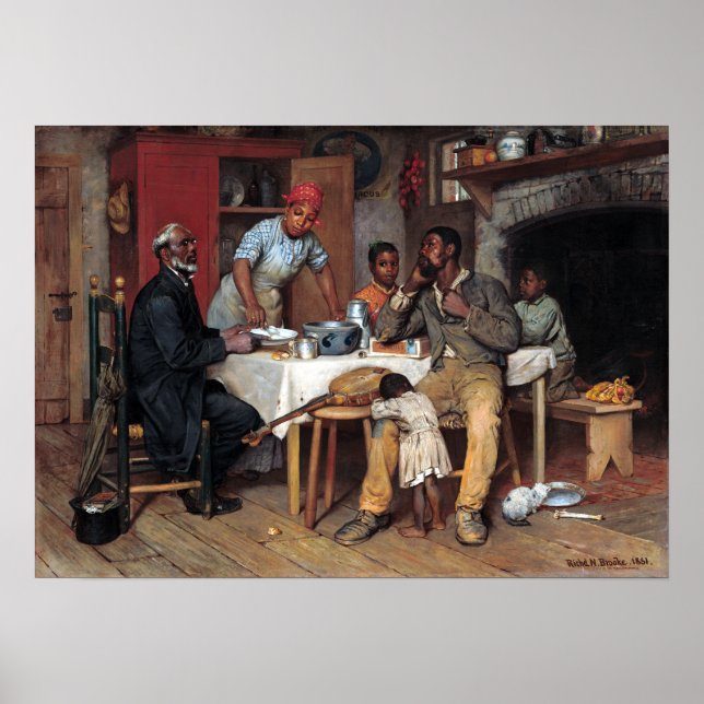 Richard Norris Brooke A Pastoral Visit Poster (Framsidan)