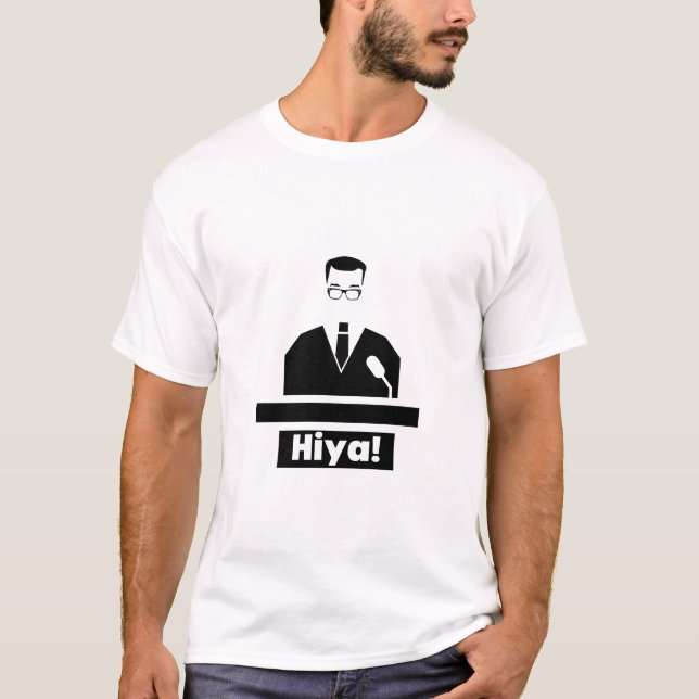 Richard Osmans "Hiya"! T Shirt (Framsida)