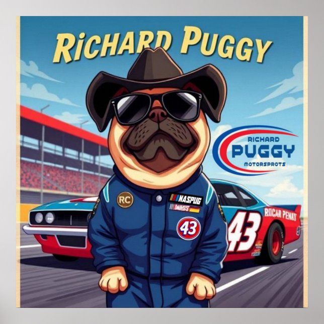 Richard Puggy Motorsports Poster (Framsidan)