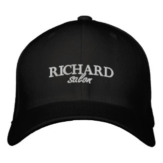 Richard Salon Embroiderade Passande Cap Broderad Keps