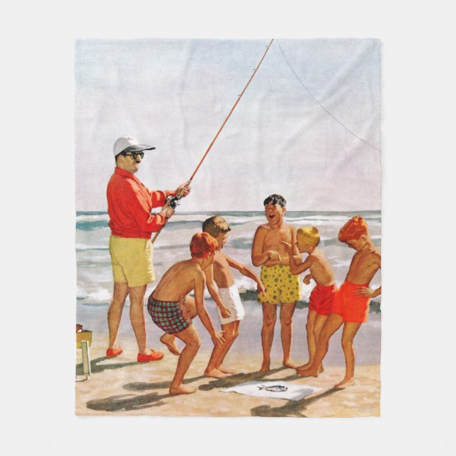 Richard Sargent, Big Pole Little Fish Fleecefilt (Framsidan)