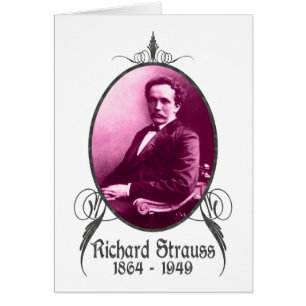 Richard Strauss Hälsningskort
