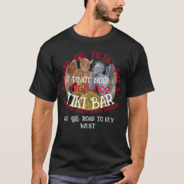 RICHARD THE FILTHY DICK'S Pinot Noir Chili Dog Bar T Shirt