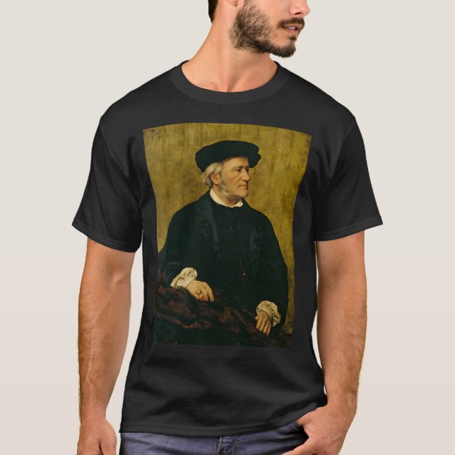 Richard Wagner (1813 1883) av Giuseppe Tivoli T Shirt (Framsida)