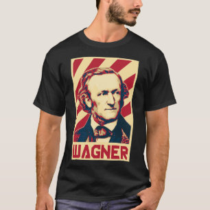 Richard Wagner Classical Music Composer Retro Prop T Shirt