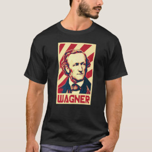 Richard Wagner Classical Music Composer Retro Prop T Shirt