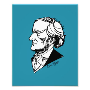Richard Wagner Fototryck