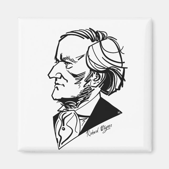 Richard Wagner Magnet (Framsidan)