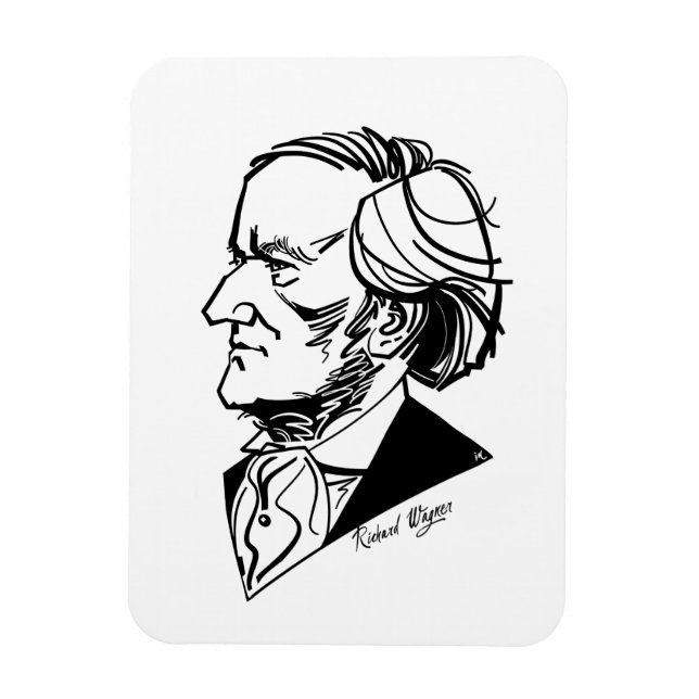Richard Wagner Magnet (Vertikal)