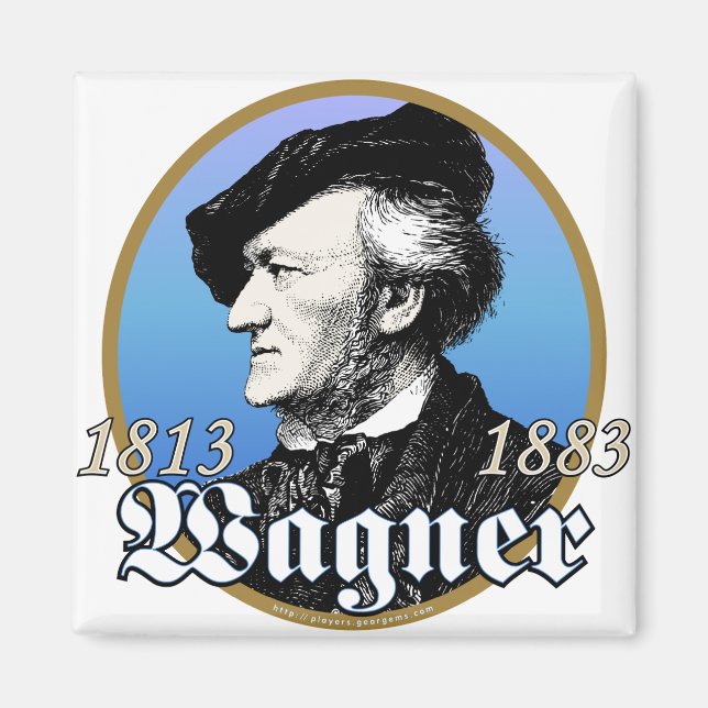 Richard Wagner Magnet (Framsidan)