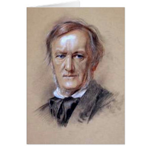 Richard Wagner - musiksnillet Hälsningskort