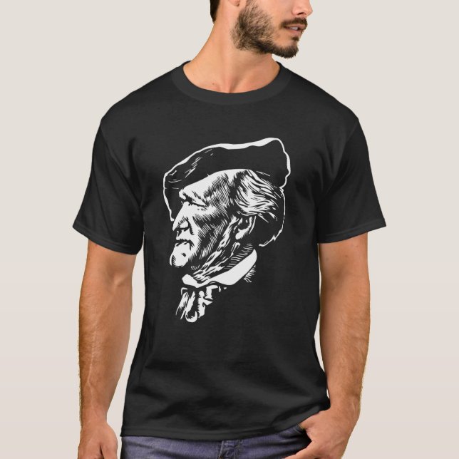 Richard Wagner porträtt T Shirt (Framsida)