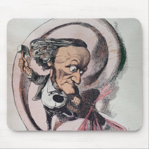 Richard Wagner som delar gå i ax, trummar av Musmatta