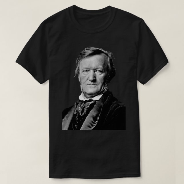 Richard Wagner Sticker T Shirt (Design framsida)