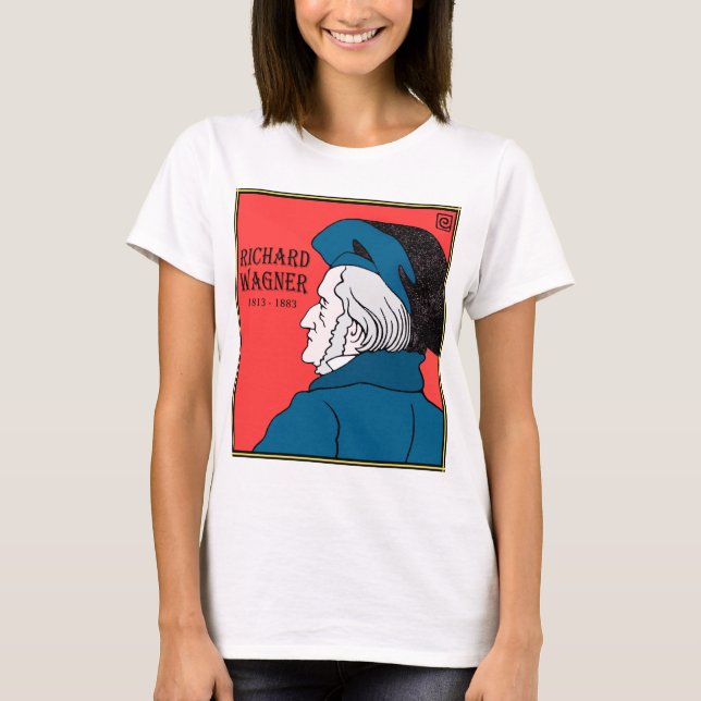 Richard Wagner Tee Shirt (Framsida)