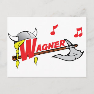 Richard Wagner Vykort