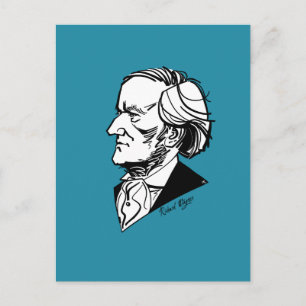 Richard Wagner Vykort