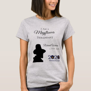 Richard Warren Mayflower kvinna T-tröja T Shirt