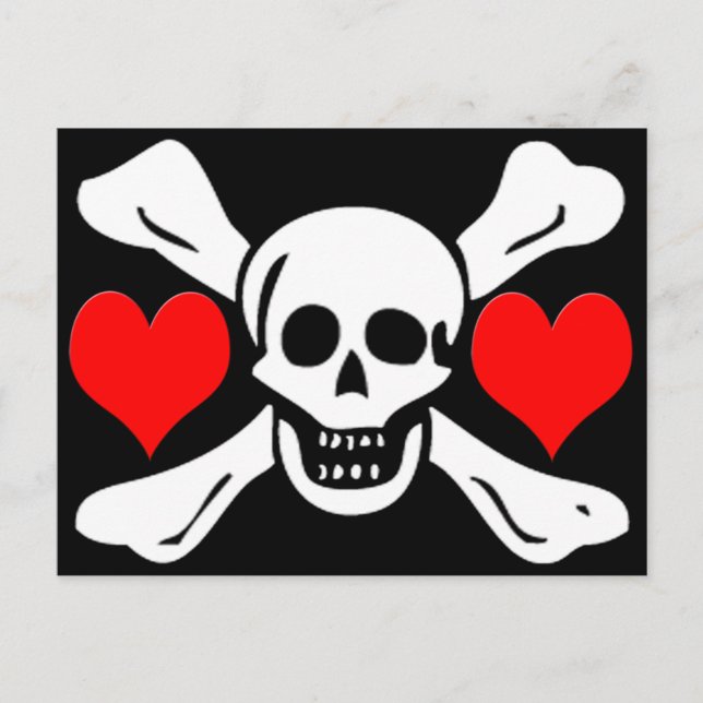 Richard Worley-Hearts Vykort (Framsida)