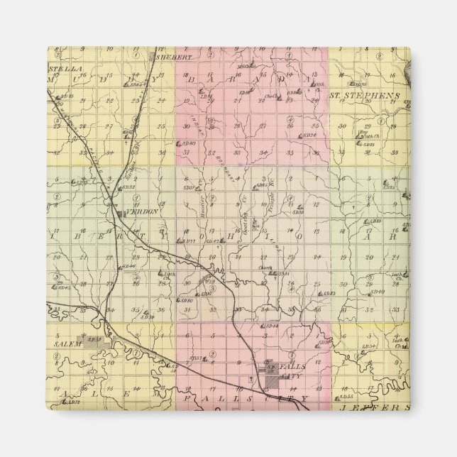 Richardson County, Nebraska Magnet (Framsidan)