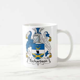 Richardson familjvapensköld kaffemugg