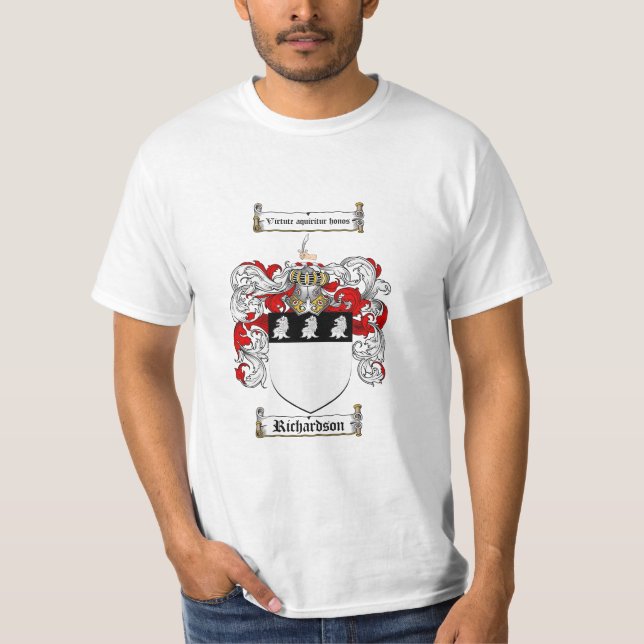 Richardson familjvapensköld - Richardson Tee Shirt (Framsida)