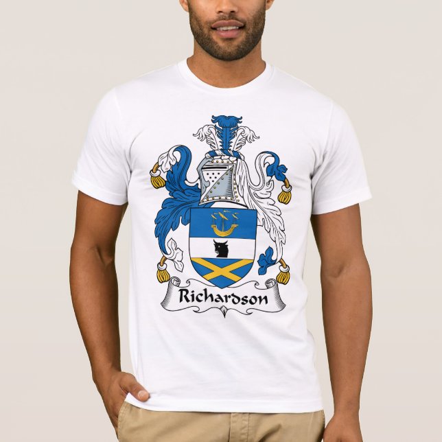 Richardson familjvapensköld t-shirt (Framsida)