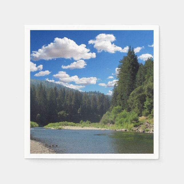 Richardson Grove California Napkins Pappersservett (Framsidan)