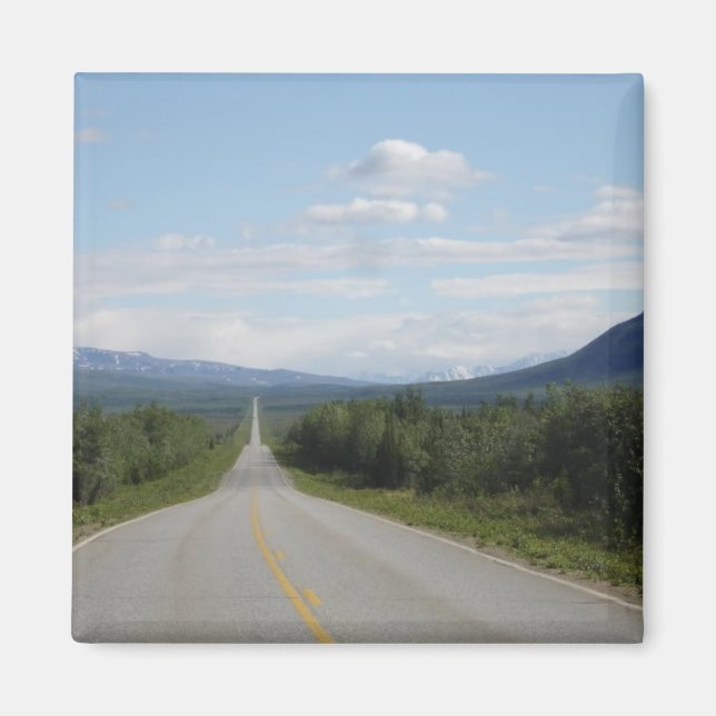 Richardson Highway, Alaska Magnet (Framsidan)