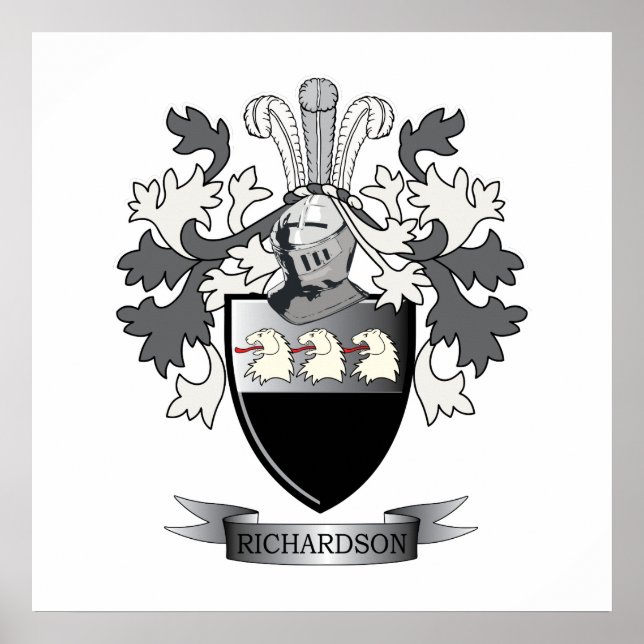 Richardson Jackar om Arm Poster (Framsidan)