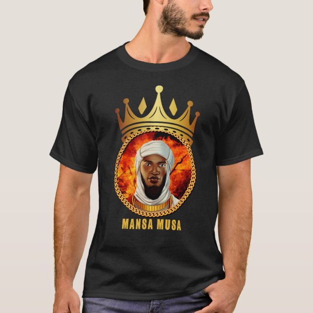 Richest black man in the world t shirt (Framsida)