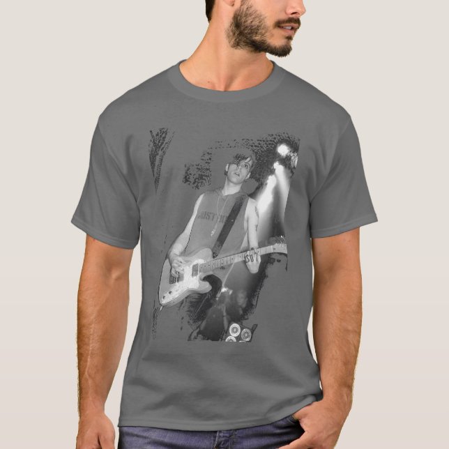 Richey Edwards Manic Street Preachers Av Andy Will T Shirt (Framsida)