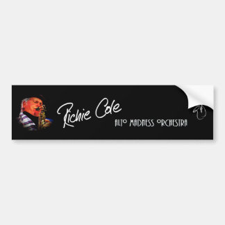 Richie Cole Alto Galenhet Orchestra Bumper Sticker Bildekal