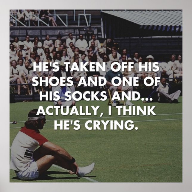 Richie tenenbaum tennis match poster (Framsidan)