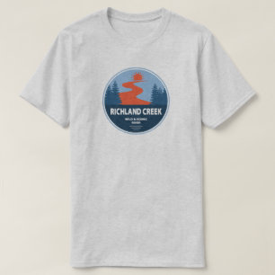 Richland Bäck Arkansas Vild och Scenen River T Shirt