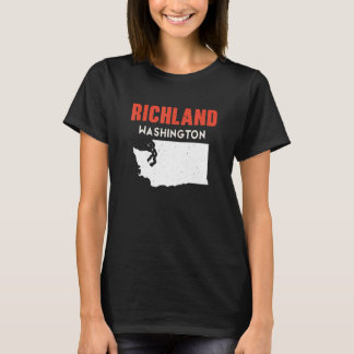 Richland Washington USA State America Travel Washi T Shirt