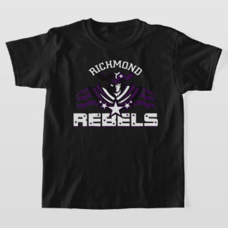 Richmond 6e Klass Camp | Kids Black T-Shirt