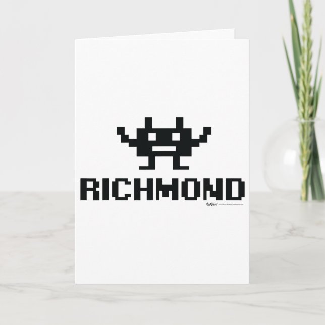 Richmond 8-bit spelarstad  kort (Framsida)