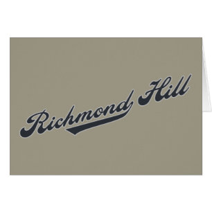 Richmond backe hälsningskort