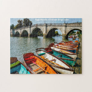 Richmond Bridge London. Jigszle Puzzle Pussel