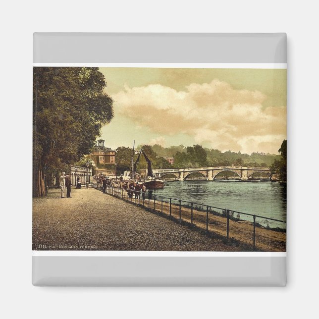 Richmond, bron, London och förorter, England Magnet (Framsidan)