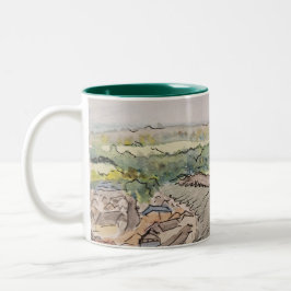 Richmond Castle-mugg Två-Tonad Mugg