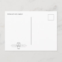 Richmond Castle Postcard