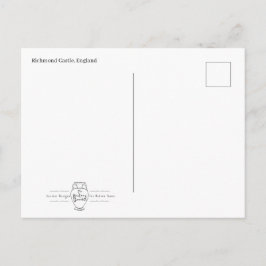 Richmond Castle Postcard Vykort