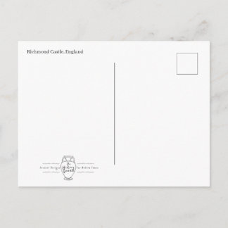 Richmond Castle Postcard Vykort
