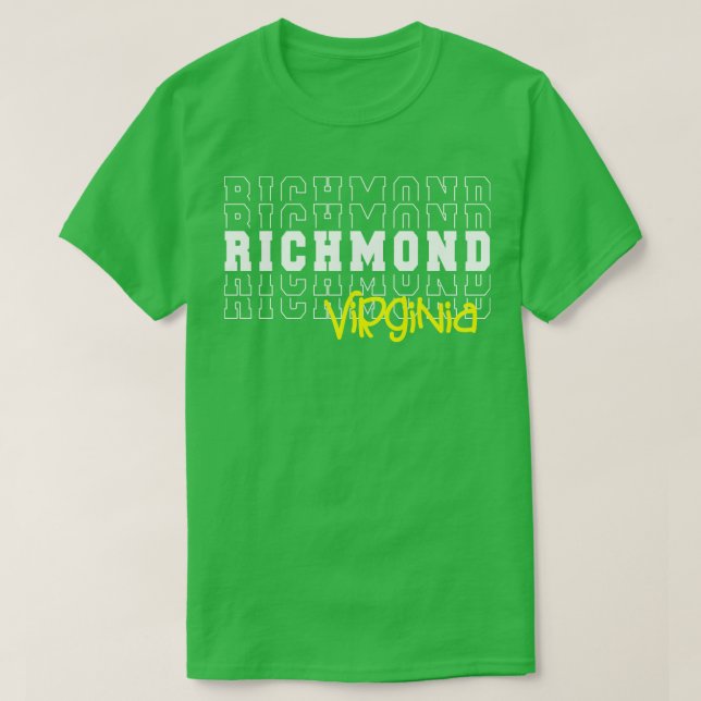 Richmond city Virginia Richmond VA T Shirt (Design framsida)