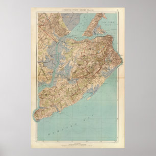 Richmond County och Staten ö Poster
