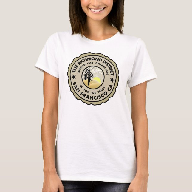 Richmond District Seal T-shirt (Framsida)