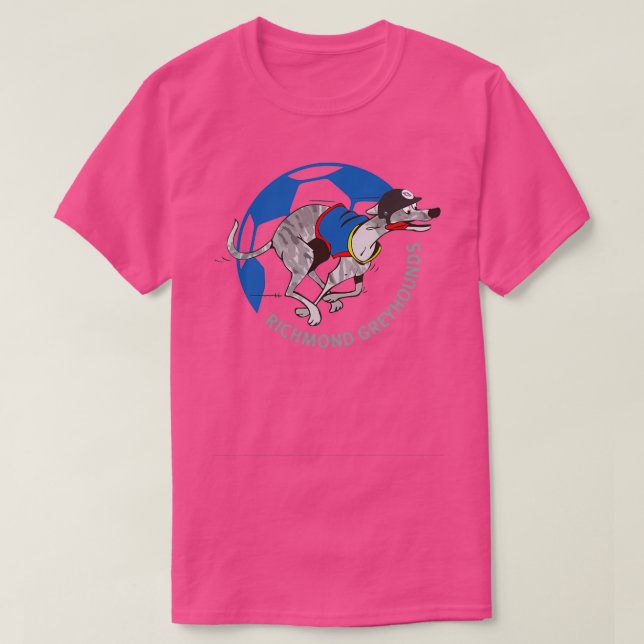 Richmond Greyhounds Classic TShirt T Shirt (Design framsida)