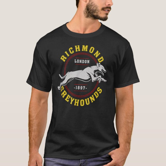 Richmond Greyhounds Lon Don 1897 För manar Classic T Shirt (Framsida)